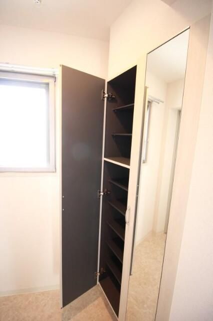 収納　ちょっとした収納スペースも充実しています