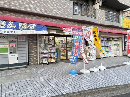 ドラックストア　ツルハドラッグ 岸根公園店（ドラッグストア）まで556m