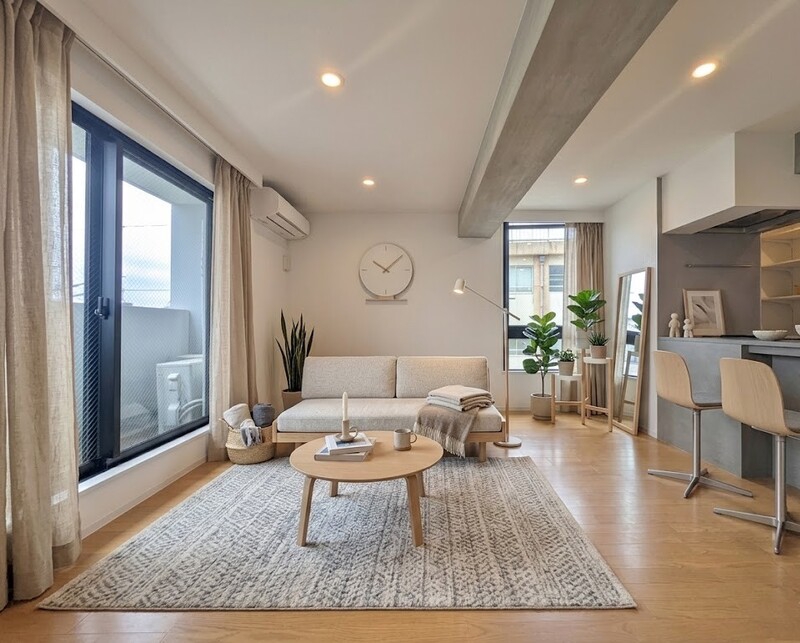 居室・リビング　ＣＧ作成の為家具は付帯いたしません