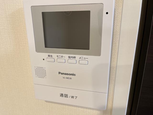 セキュリティ　カメラ付インターホン（イメージ）