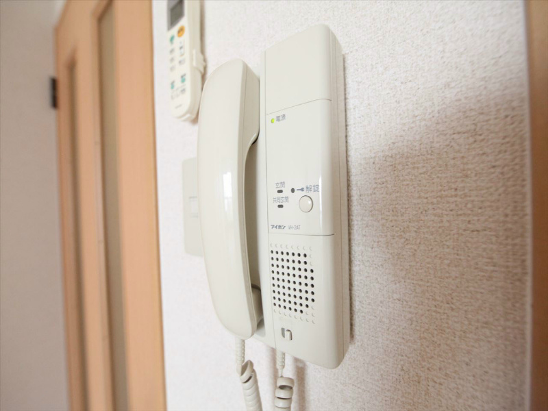 セキュリティ　セキュリティ　インターホン付