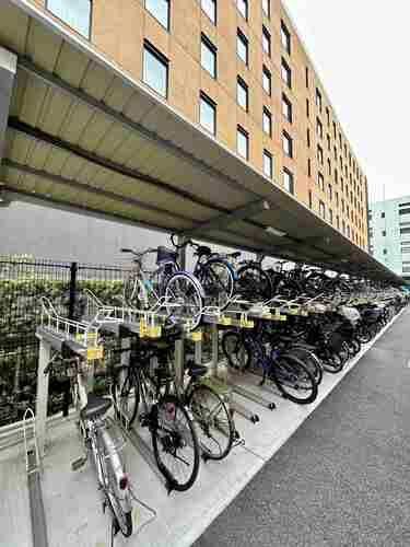 駐車場　駐輪場