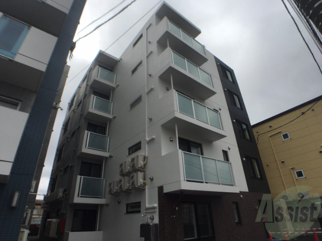 建物外観　札幌市中央区北１条東「プレシェルト札幌苗穂」