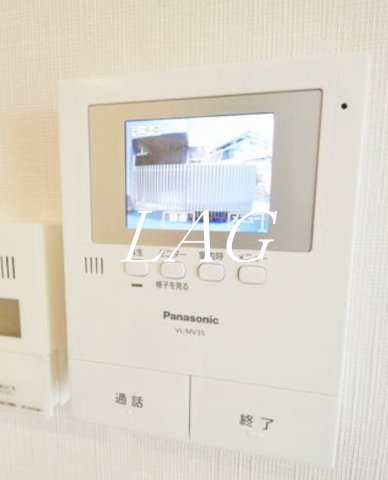 セキュリティ　モニター付インターホンです。