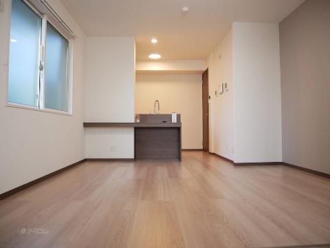 居室・リビング　対面キッチン仕様のLDK