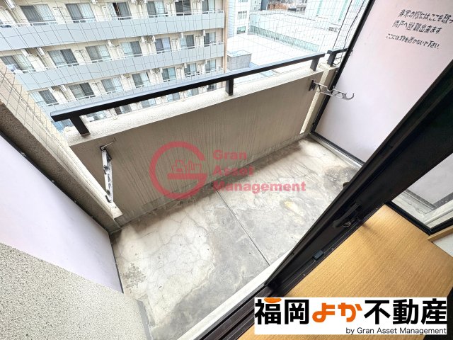 バルコニー　落ち着いた時間を過ごせるバルコニーです