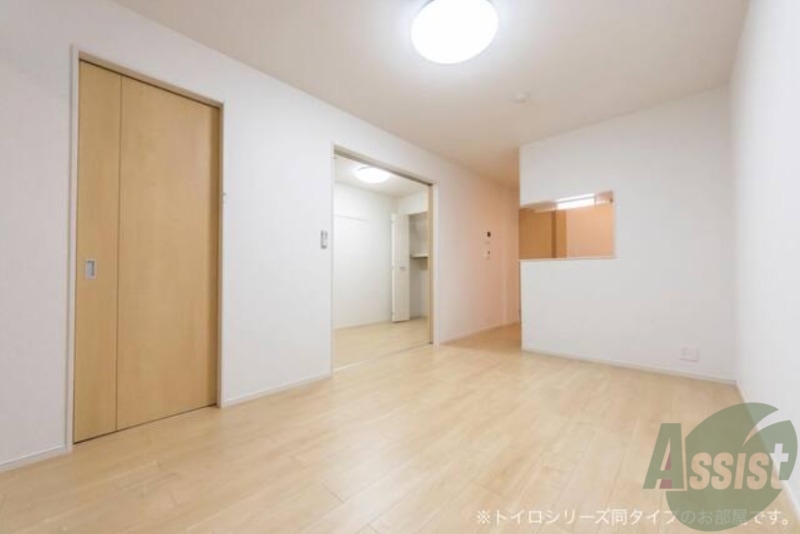 居室・リビング　建築中の物件の為、イメージ画像になります。