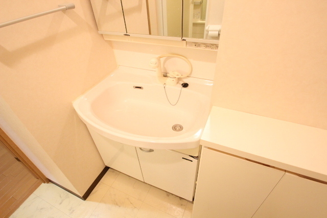 洗面設備　※別号室の写真です