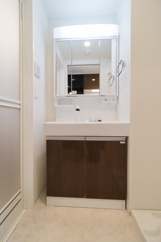 洗面設備　図面と現状に相違がある場合には現状を優先