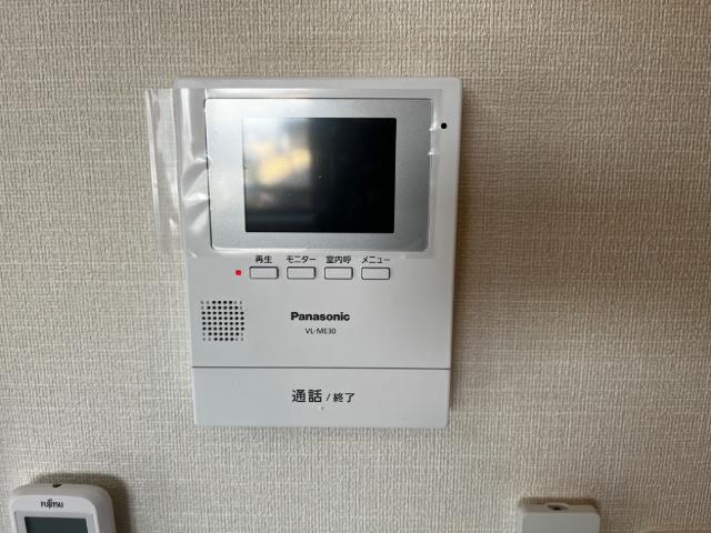 セキュリティ　カメラ付インターホン（イメージ）