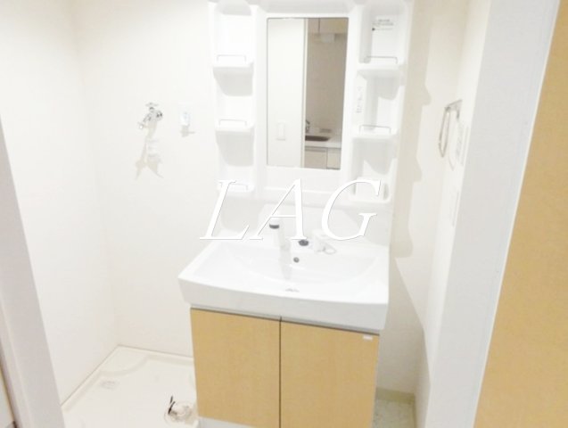洗面設備　洗面台です。