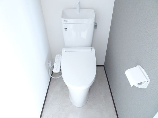 トイレ　ゆったりとした空間のトイレです