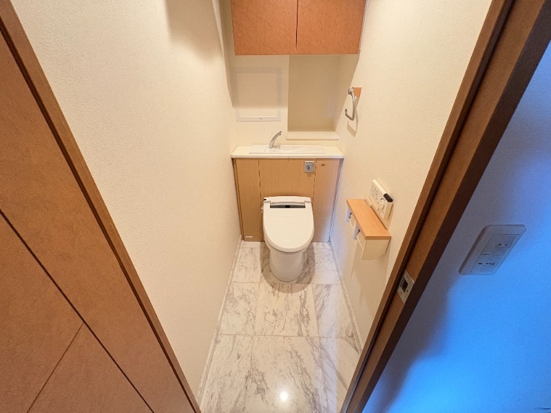 トイレ　快適に使用できる、清潔感にこだわったトイレです。
