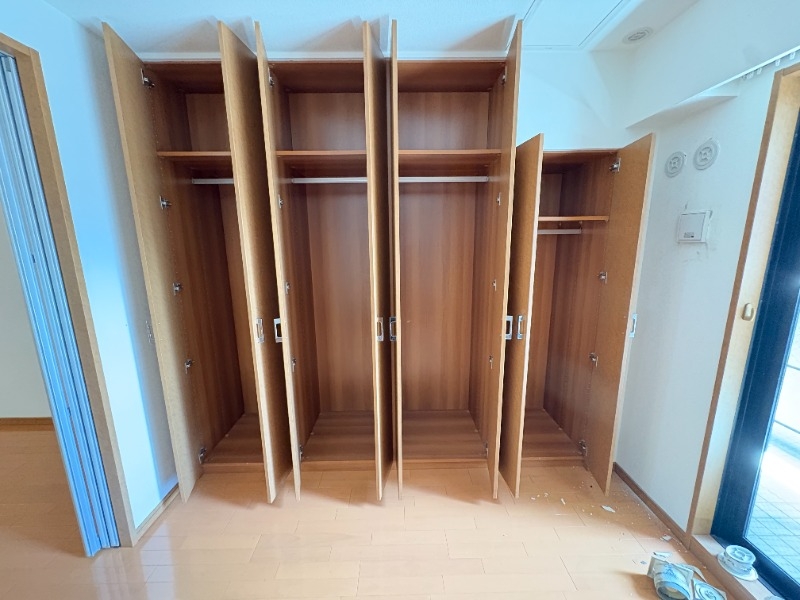 収納　お部屋を広く使える、頼もしい収納力が魅力です。