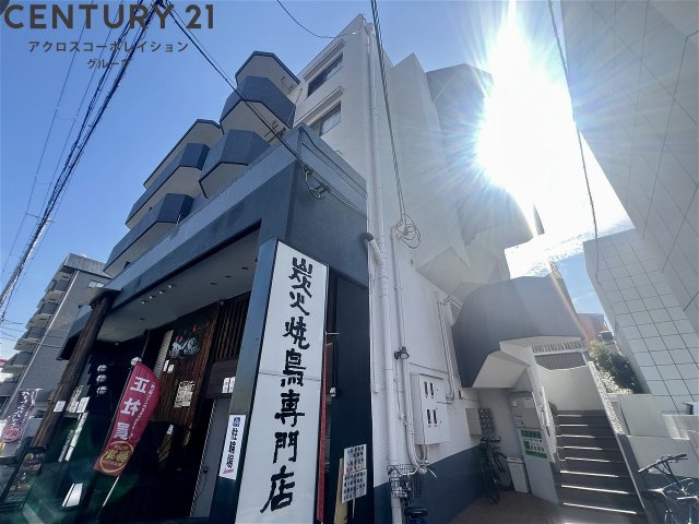 建物外観　モニター付きインターホン完備！