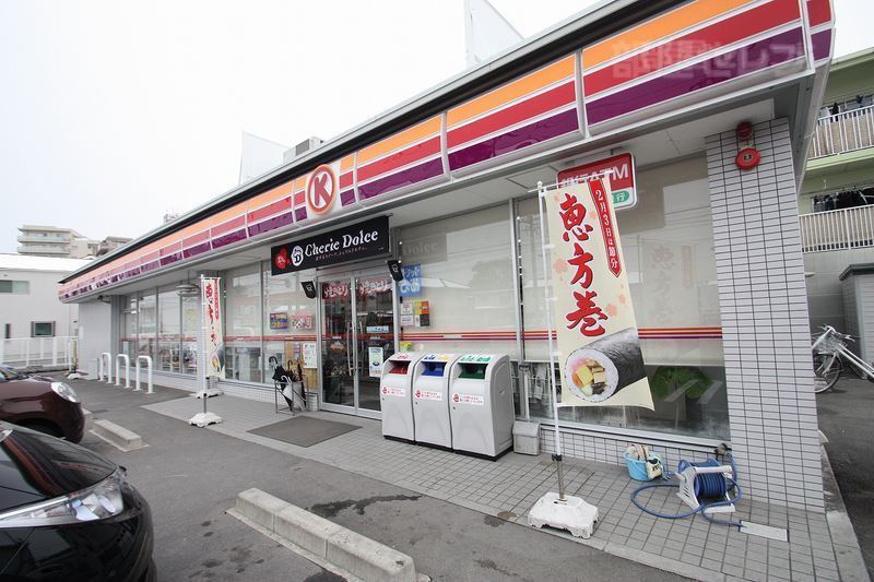 コンビニ　サークルＫ 名西稲生店（コンビニ）まで376m