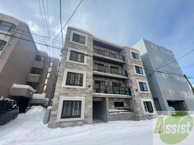 建物外観　札幌市中央区南９条西「Ｗ９１２」