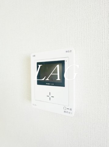 セキュリティ　モニター付きインターホンです。
