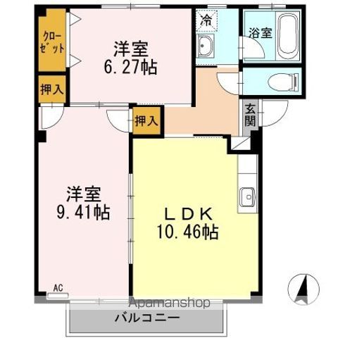 ハピネス本郷IIの間取り写真