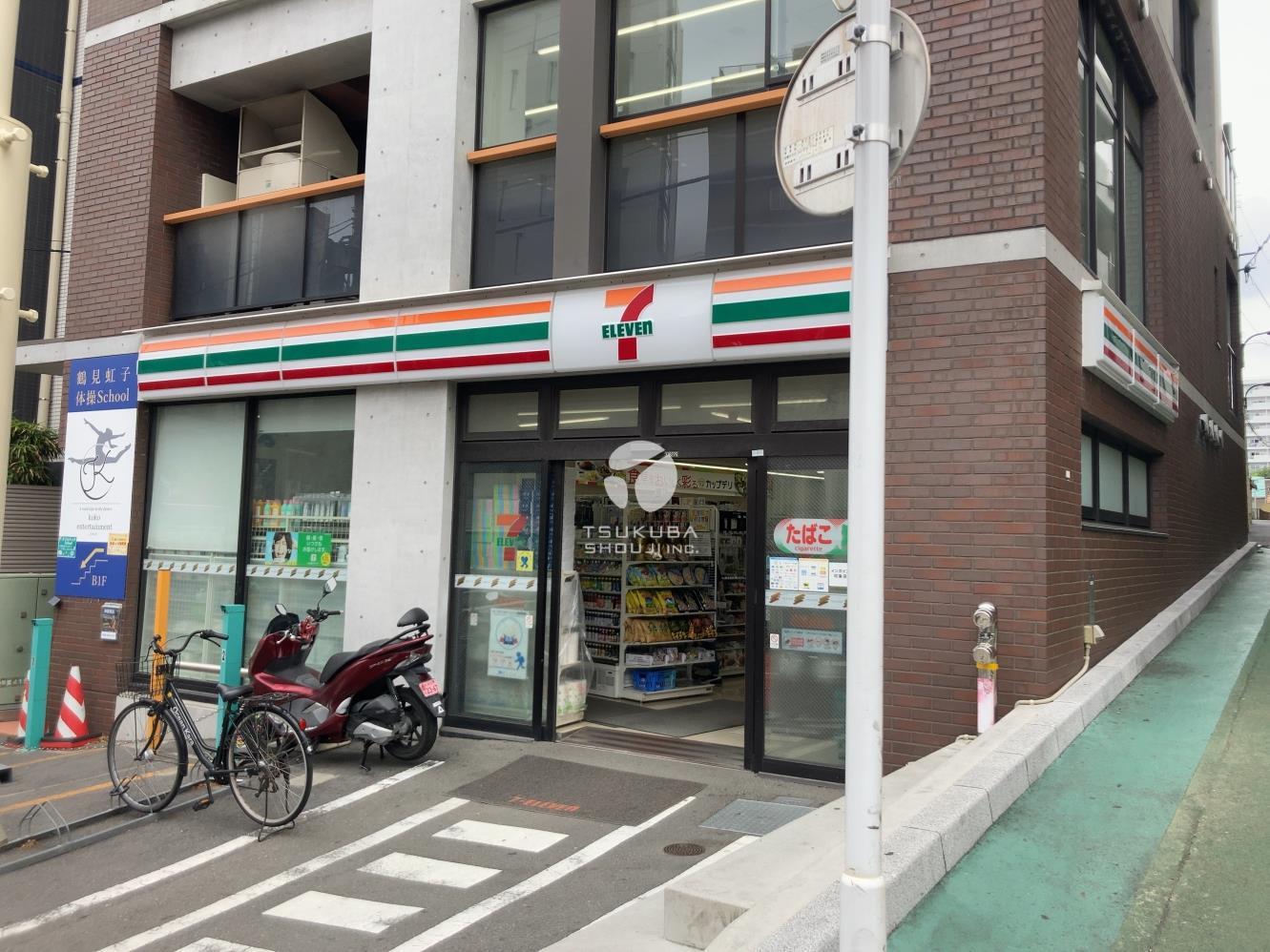 コンビニ　セブンイレブン市谷柳町店（コンビニ）まで445m