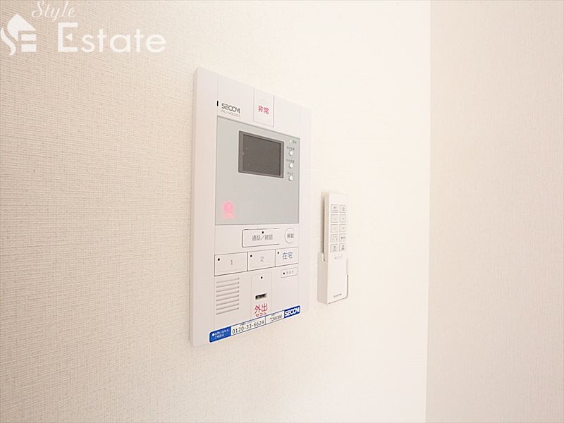 セキュリティ　モニター付きインターホン