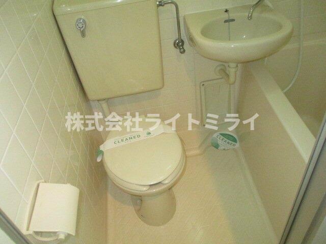 トイレ　?