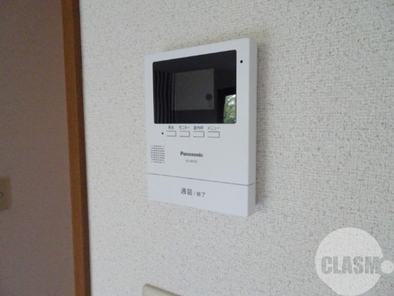 セキュリティ　来訪者が確認できるモニターホン♪