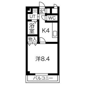 ベルコリーヌ紺屋の間取り写真