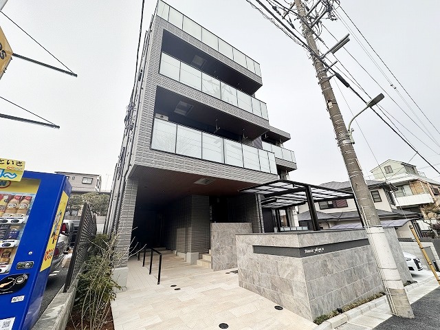 建物外観　お電話でお問い合わせ頂きますとスムーズに対応可能です!