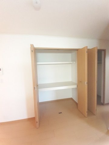 収納　十分な収納スペースがあります