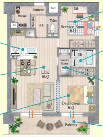 間取り図