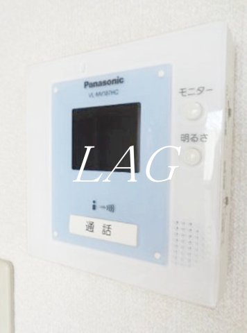 セキュリティ　モニター付きインターホンです。
