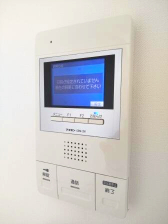 セキュリティ　モニター付きインターホンです