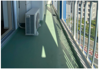 バルコニー　写真は同タイプ住居です。