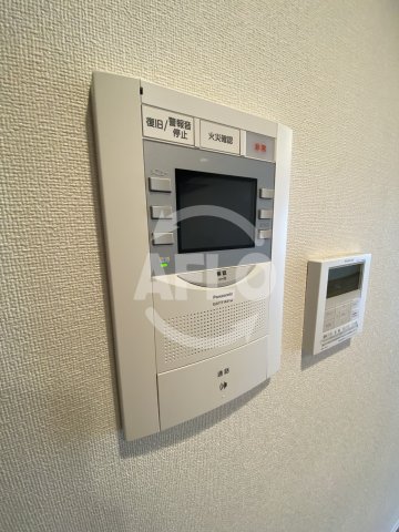 セキュリティ　プレサンス新町ウィズジョイ　モニター付きインターホン