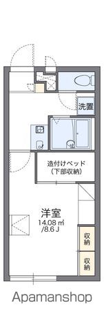 レオパレスサニーヴィラBの間取り写真