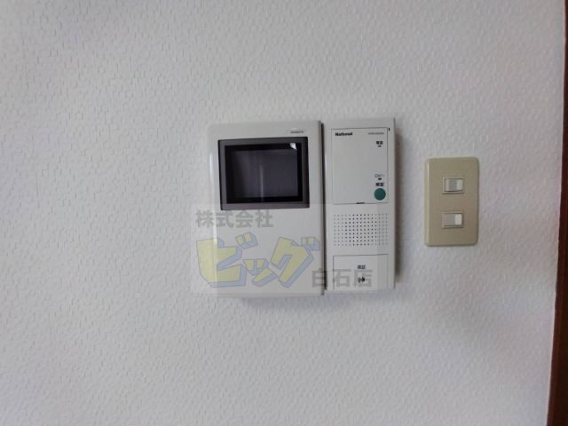 セキュリティ　モニター付きインターホン完備しています♪