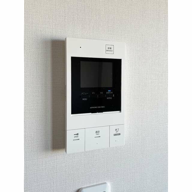 セキュリティ　モニター付きインターホンで防犯面も安心です！