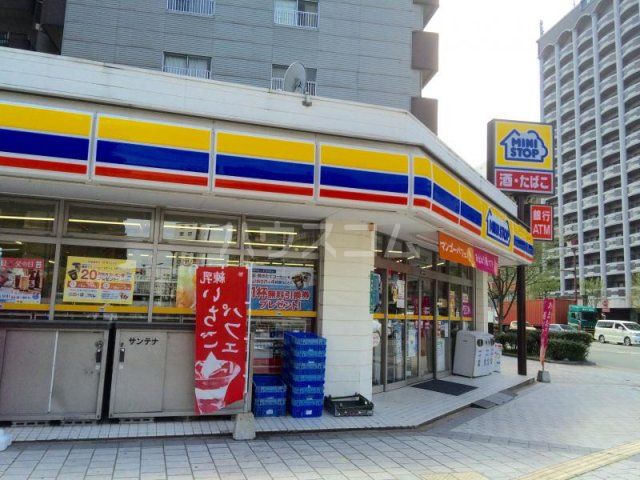 コンビニ　ミニストップ 神屋町サンパレス前店（コンビニ）まで163m