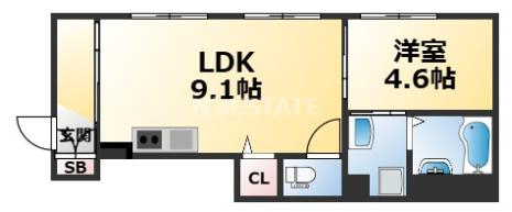INFINITYの間取り写真