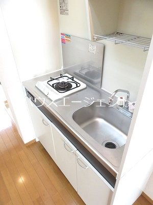 キッチン　1口ガスコンロ付キッチン
