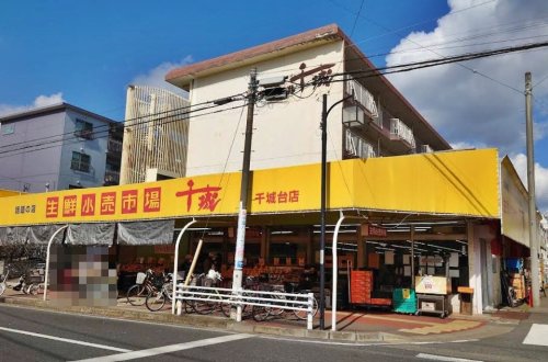 スーパー　生鮮小売市場千城（スーパー）まで313m