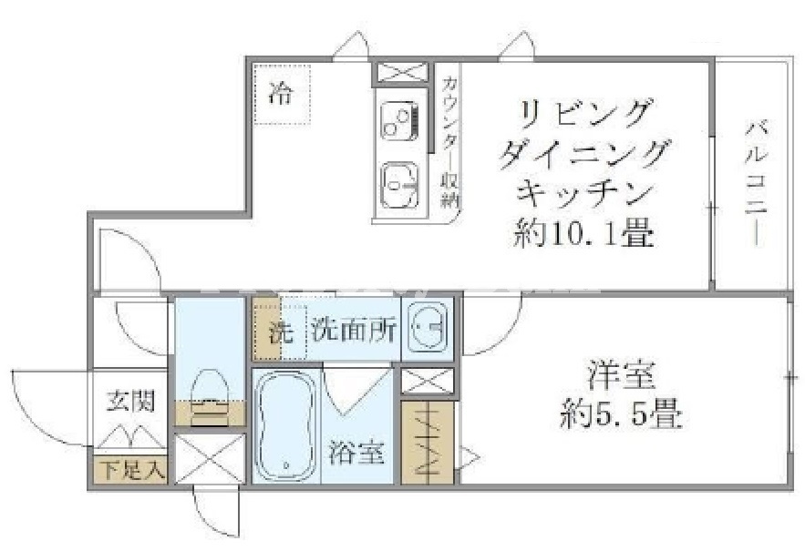 キャナルステージの間取り写真