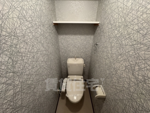 近鉄奈良線 今里駅 徒歩9分 8階建 築20年のトイレ写真