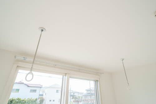その他設備　室内物干し