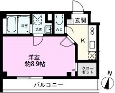 メゾンクレールの間取り写真