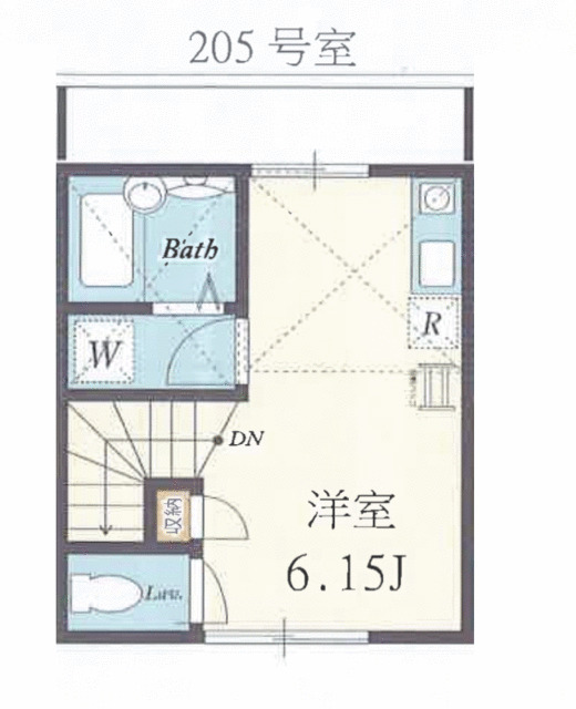 la vie belle西馬込の間取り写真