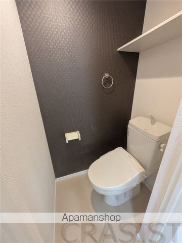 西鉄天神大牟田線 雑餉隈駅 徒歩8分 3階建 築12年のトイレ写真