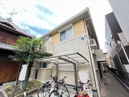建物外観　駅近・インターネット無料