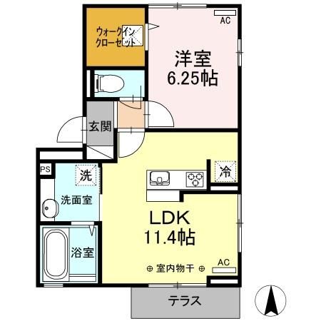 Charmant北千住の間取り写真